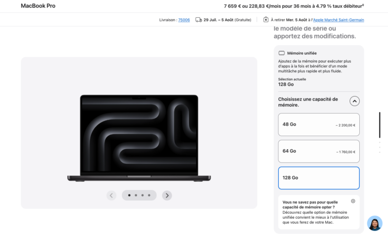 Apple relève ses prix en France : de 50 à 1000€