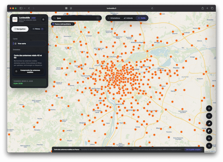 Free étendrait la 5G+ sur le 700 MHz autour de six grandes villes