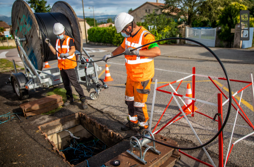 Raccordement extérieur fibre optique fraude