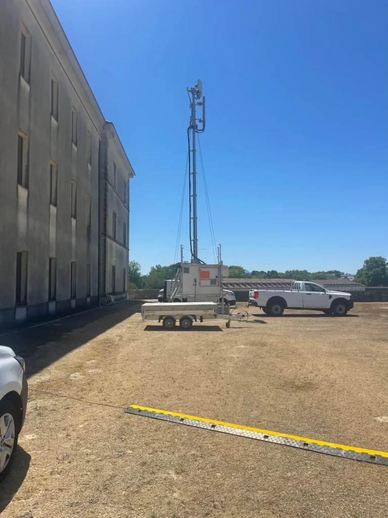 orange antennes camion 4G et 5G